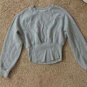 Victoria Secret Corset Sweatshirt Top